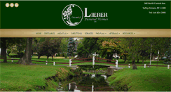 Desktop Screenshot of lieberfuneralhomes.com